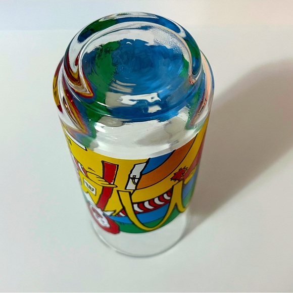 Vintage Mcdonalds Coca-Cola Ronald McDonald Rainbow Path Drinking Glass Canada - Picture 6 of 6